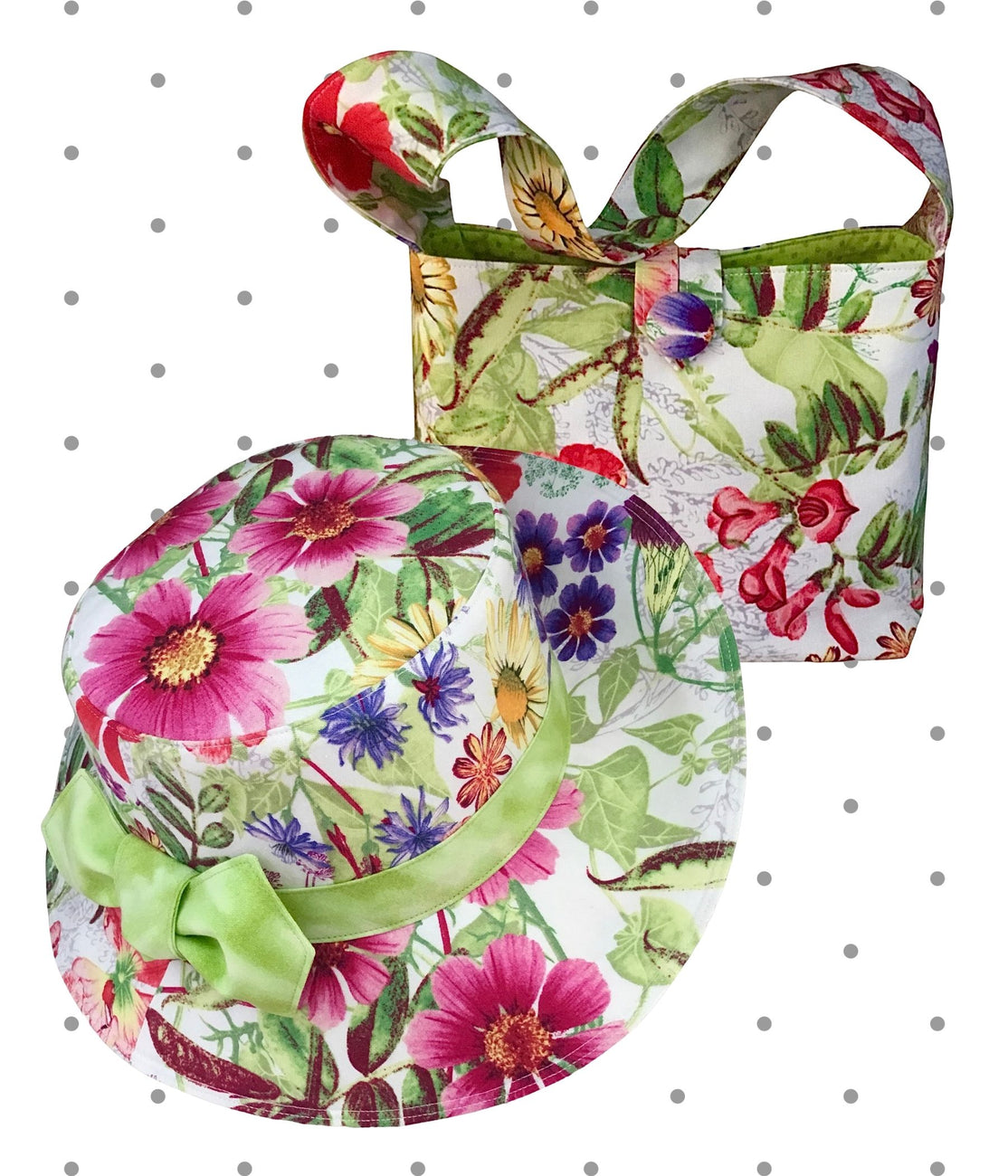 My Garden, I Wish Hat (2-4 yrs) or Purse