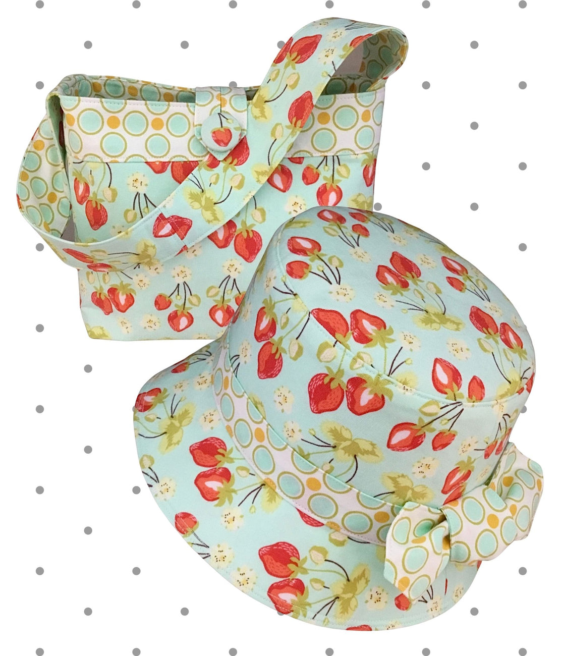 Strawberry Fields Hat (18 mos-3 yrs) or Purse