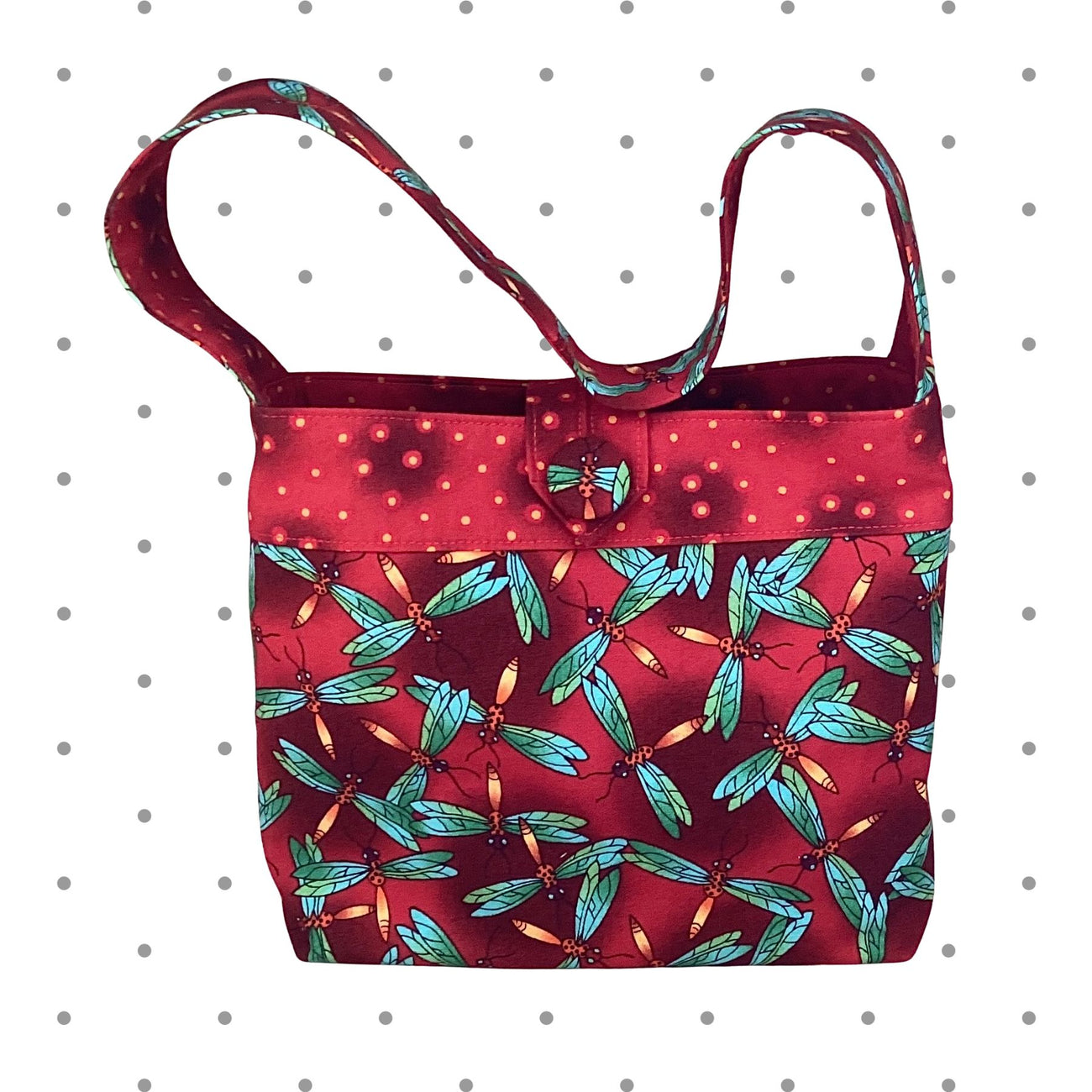 Fireflies & Meadowsweet Daisy Purse