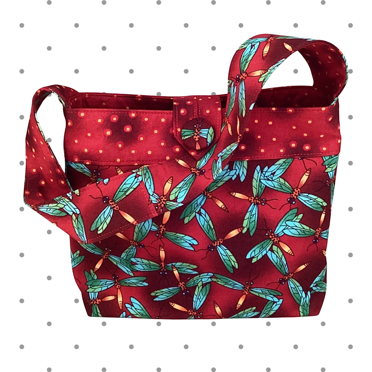 Fireflies & Meadowsweet Daisy Purse