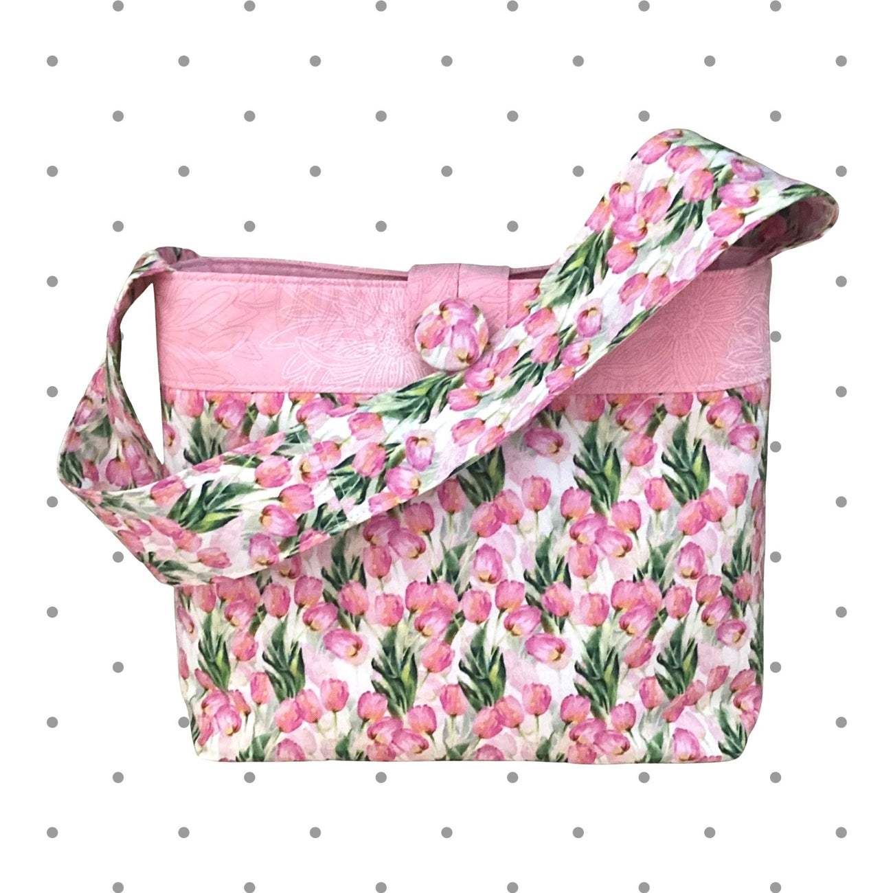 Tiny Tulips Hat (18 mos-3 yrs) or Purse