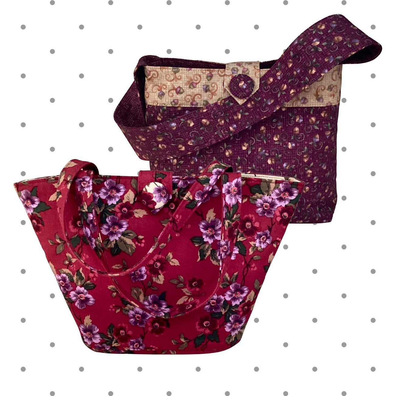 Oh Nuts! & Winter’s Bouquet Purses