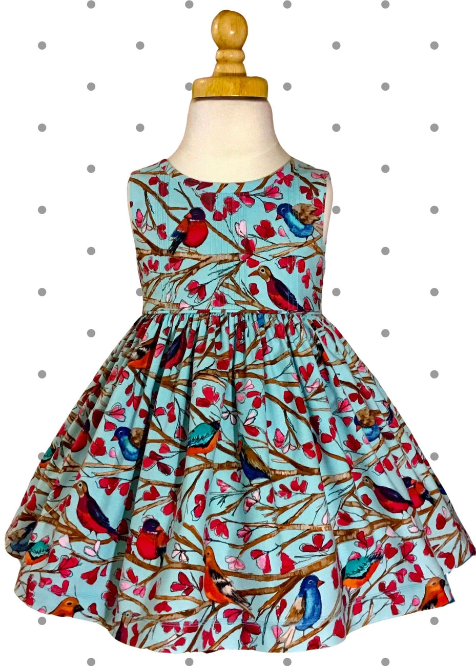 Birds in Blue ~ Size 5 Birds in Blue ~ Size 5