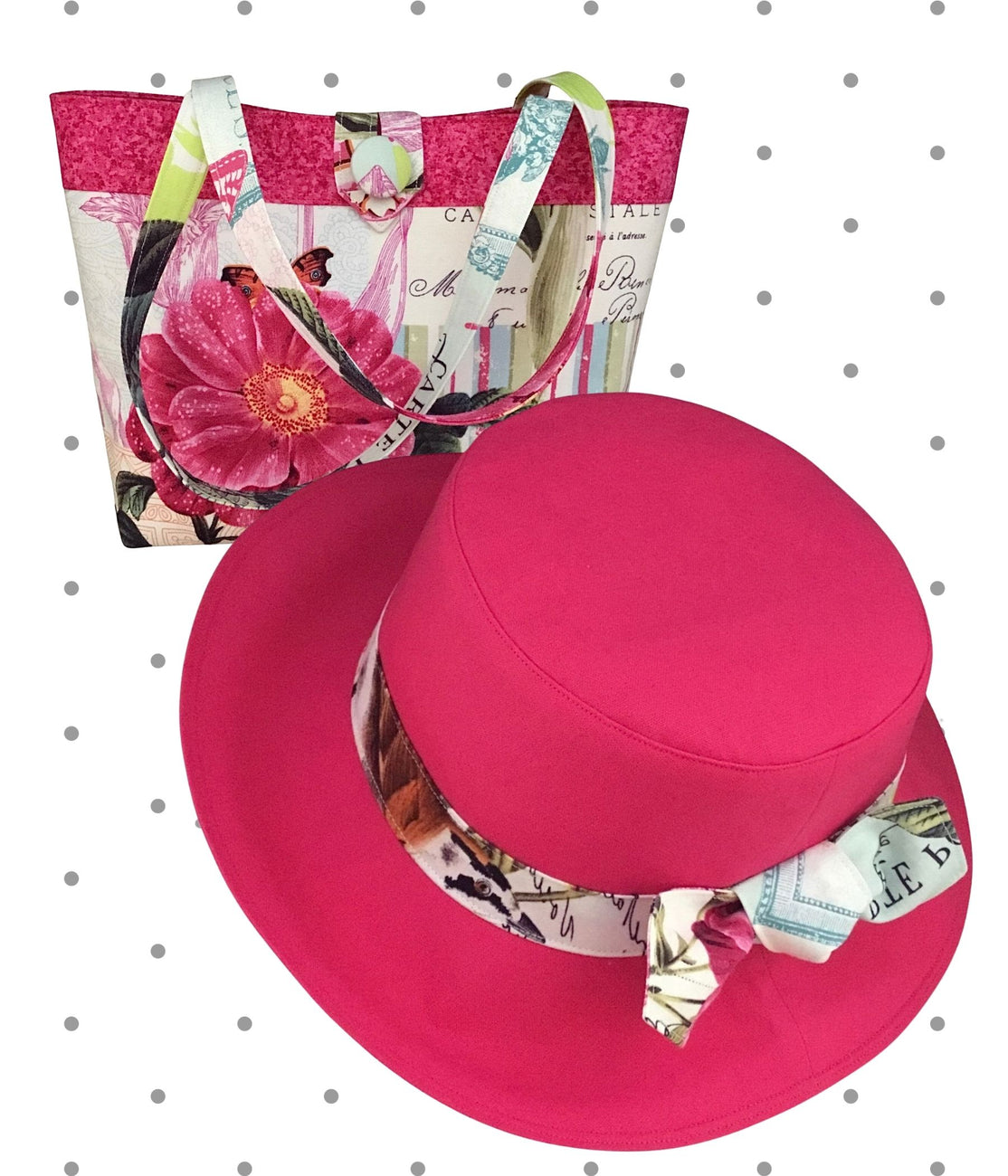 Springtime in Paris Hat (7 yrs+) or Bag